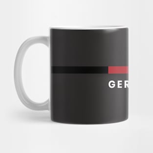 German Tricolor Ensign Striped Colors Mug